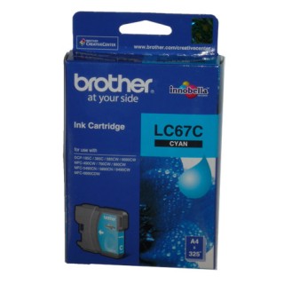 Brother LC67 Cyan Ink Cartridge
